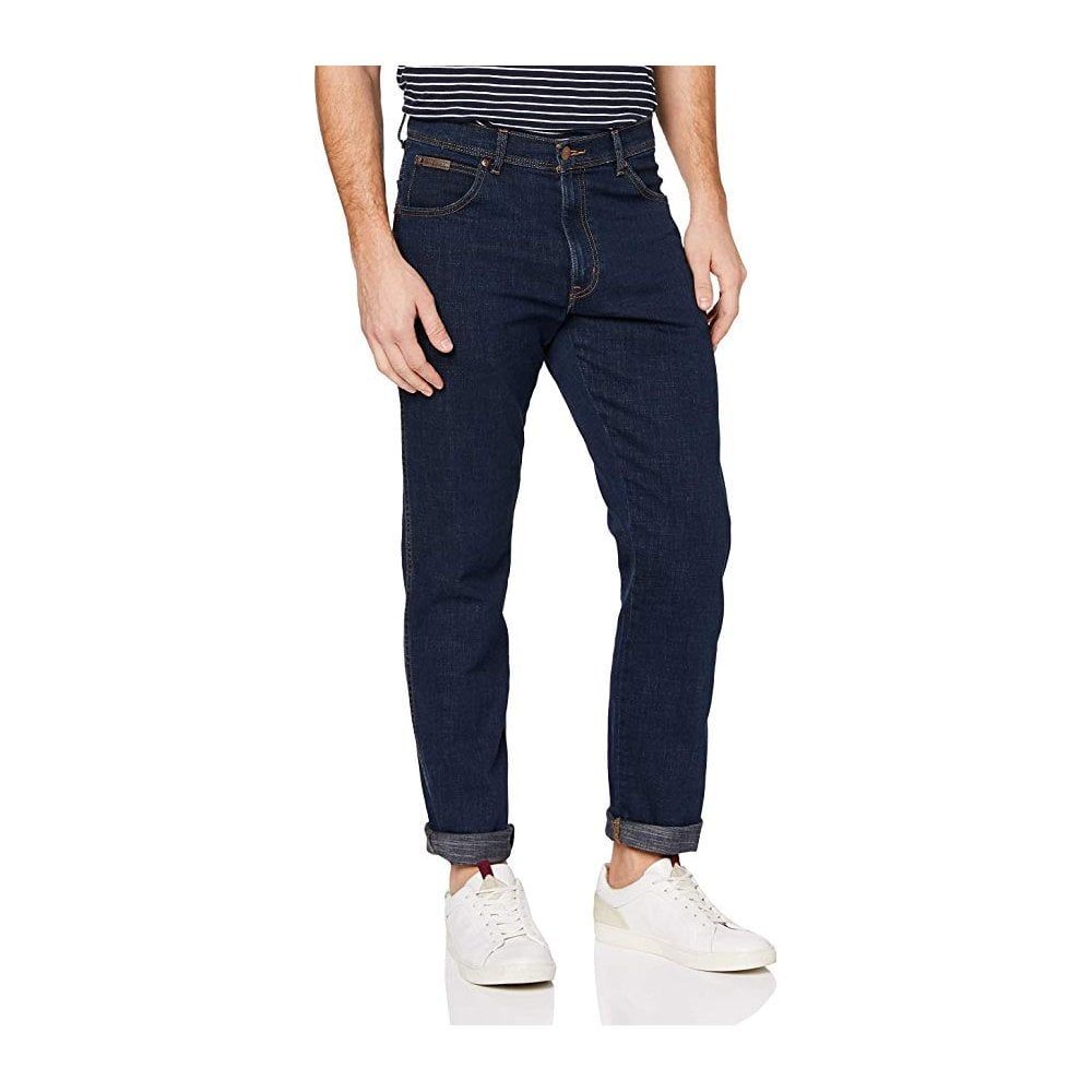 Wrangler Texas Mens Slim Fit Jeans Cross Game
