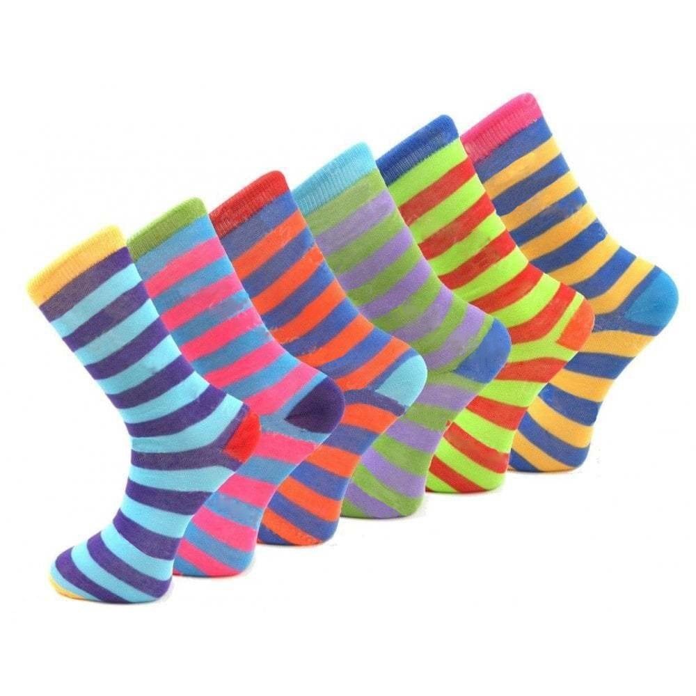 Design Socks 6 Pairs Mens Coloured Design Socks Smart Suit Work Golf Cotton Blend Adults 