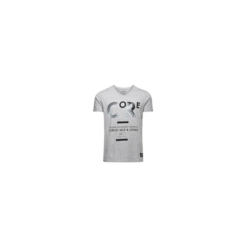 Galaxy V Neck T-Shirt Grey