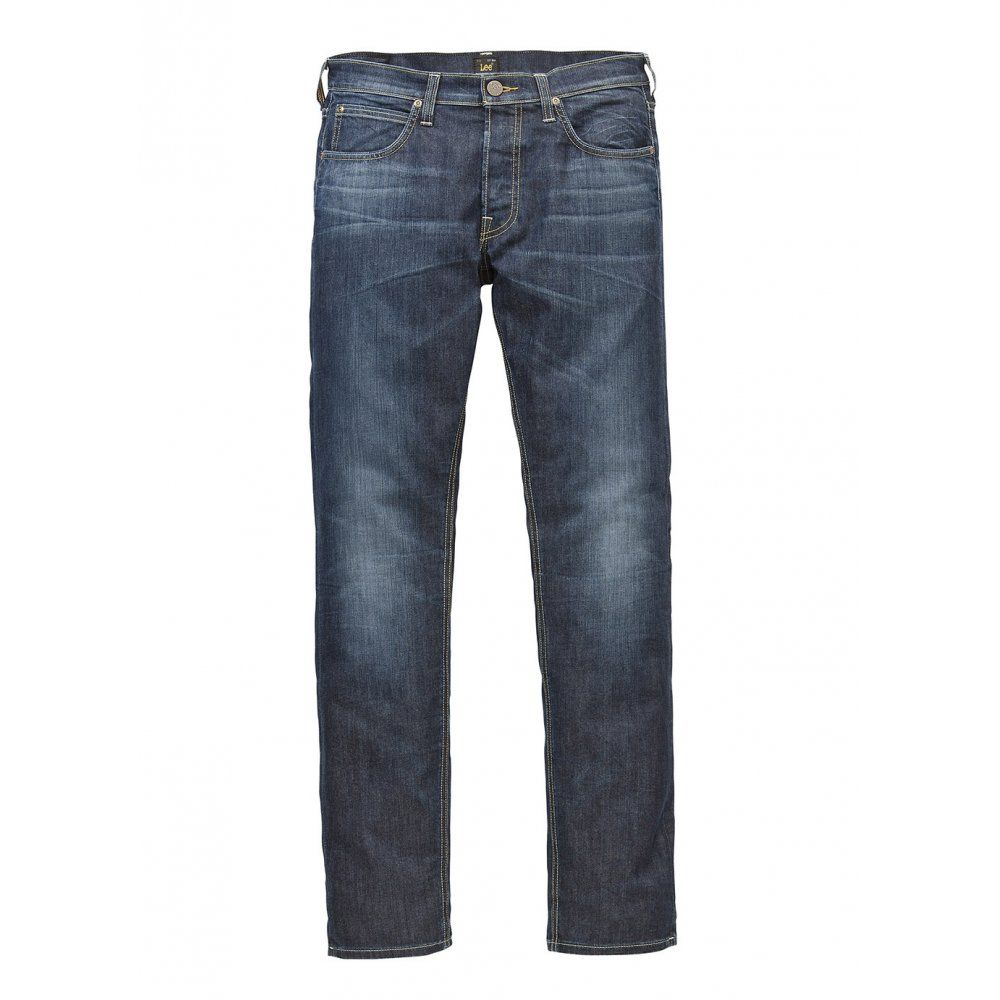 Blake 36" Leg Straight Fit Dark Used Look