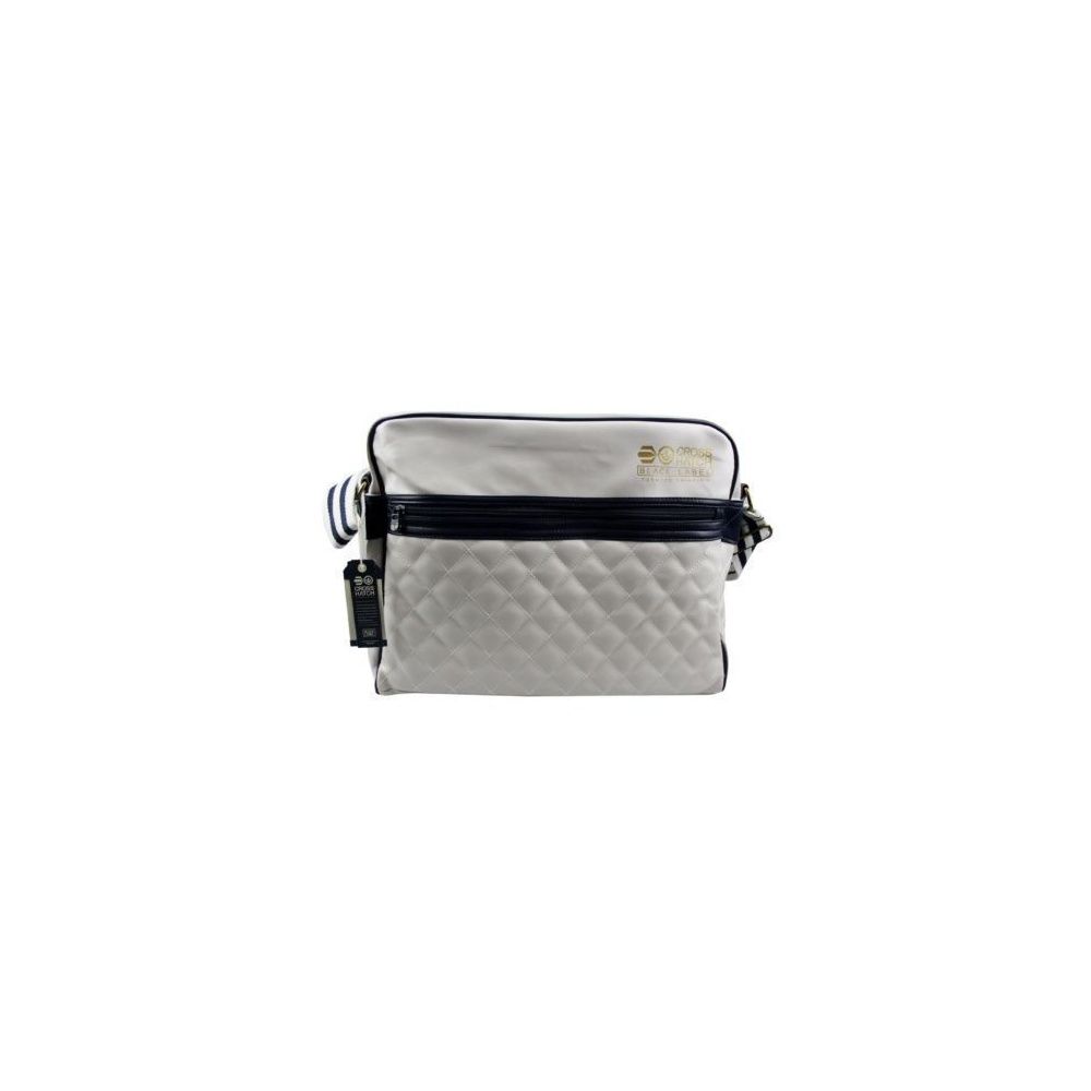 Shoulder Messenger Laptop Side School / College Bag Cream