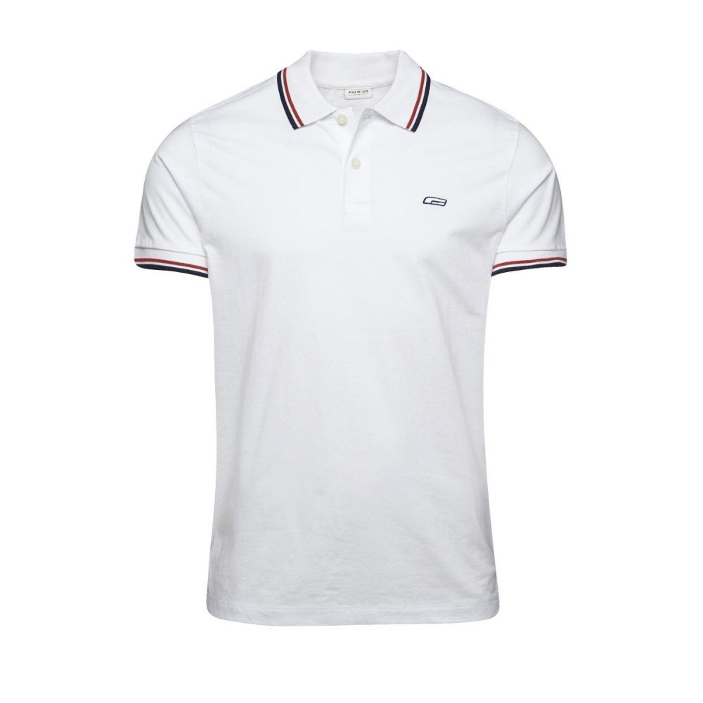 Jack & Jones Casual Thom Regular Fit Polo Shirts White