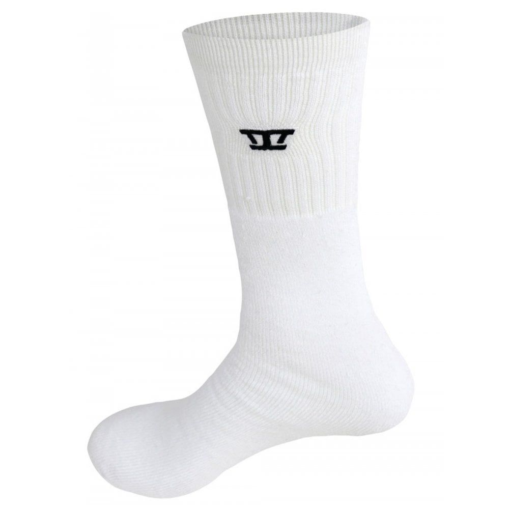 Duke D555 Mens Big King Size 2 Pack Comfort Socks Rich Cotton Plain White