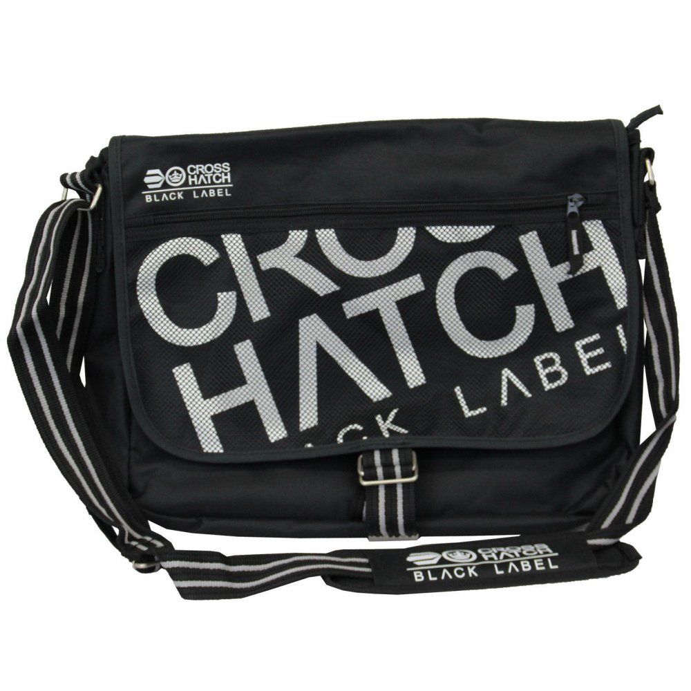 Nabure Messenger Bag Laptop School College Black