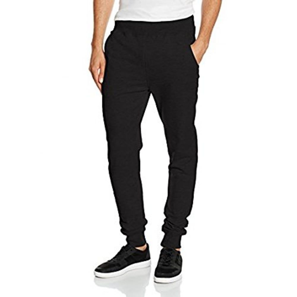 Firetrap Mens Ivon Slim Fit Sweat Pants Jogging Bottoms Black