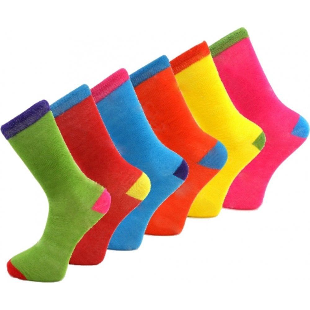 Design Socks 6 Pairs Mens Coloured Design Socks Smart Suit Work Golf Cotton Blend Adults