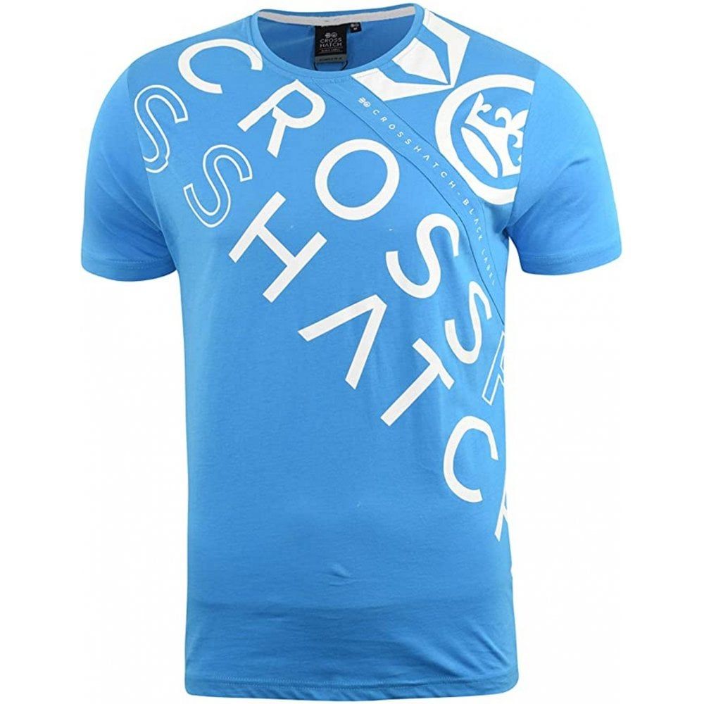 New Crosshatch Mens Lopezbrite Branded Designer Casual T Shirt