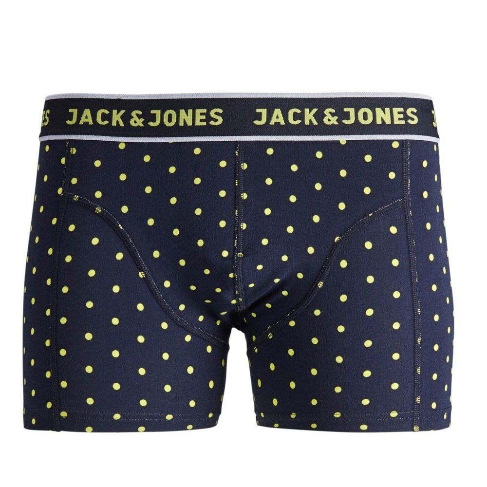 Jack & Jones Mens Casual JACDOTS Boxer Trunks Shorts Sulpur Spring