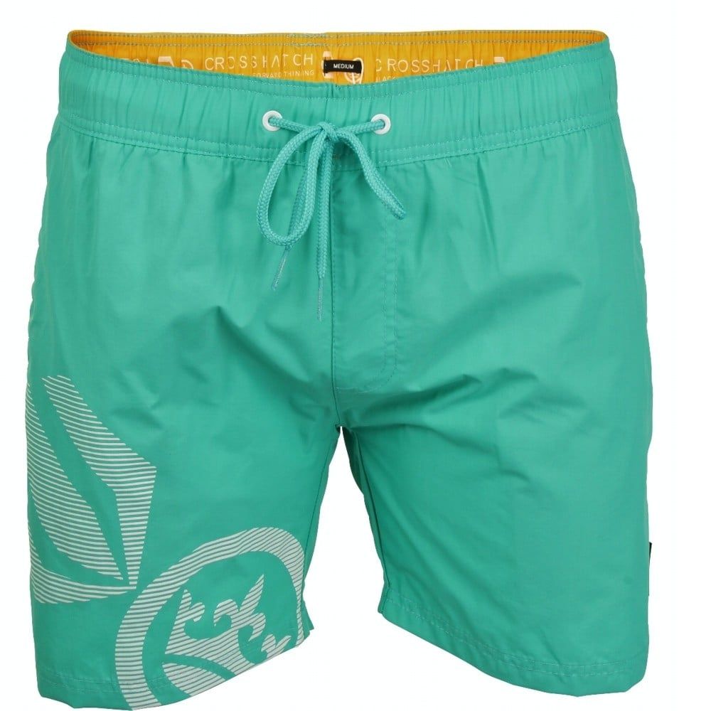 Crosshatch Mens Designer Ramirez Swimming Trunks Shorts Atlantis