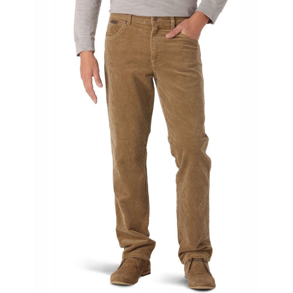 Texas Stretch 36" Leg Regular Fit Cords Jeans Stone