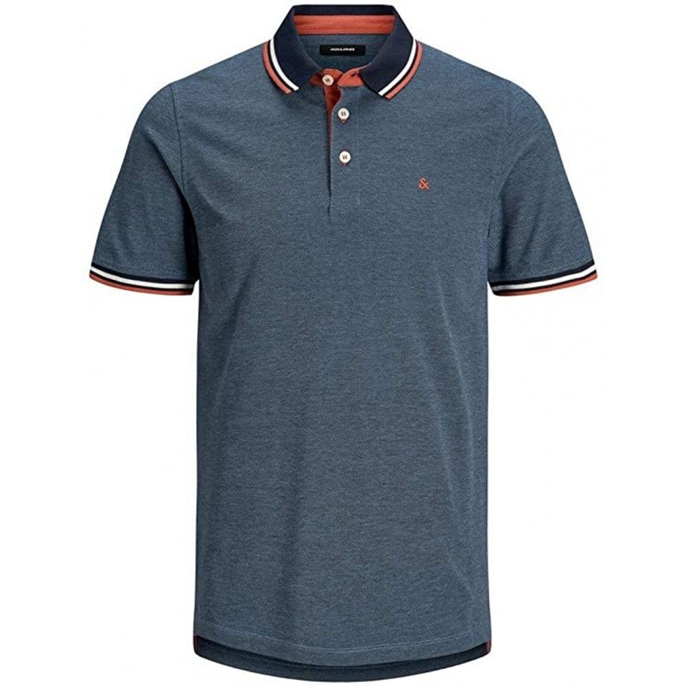 Jack & Jones Casual Paulos Regular Fit Polo Shirts Denim Blue