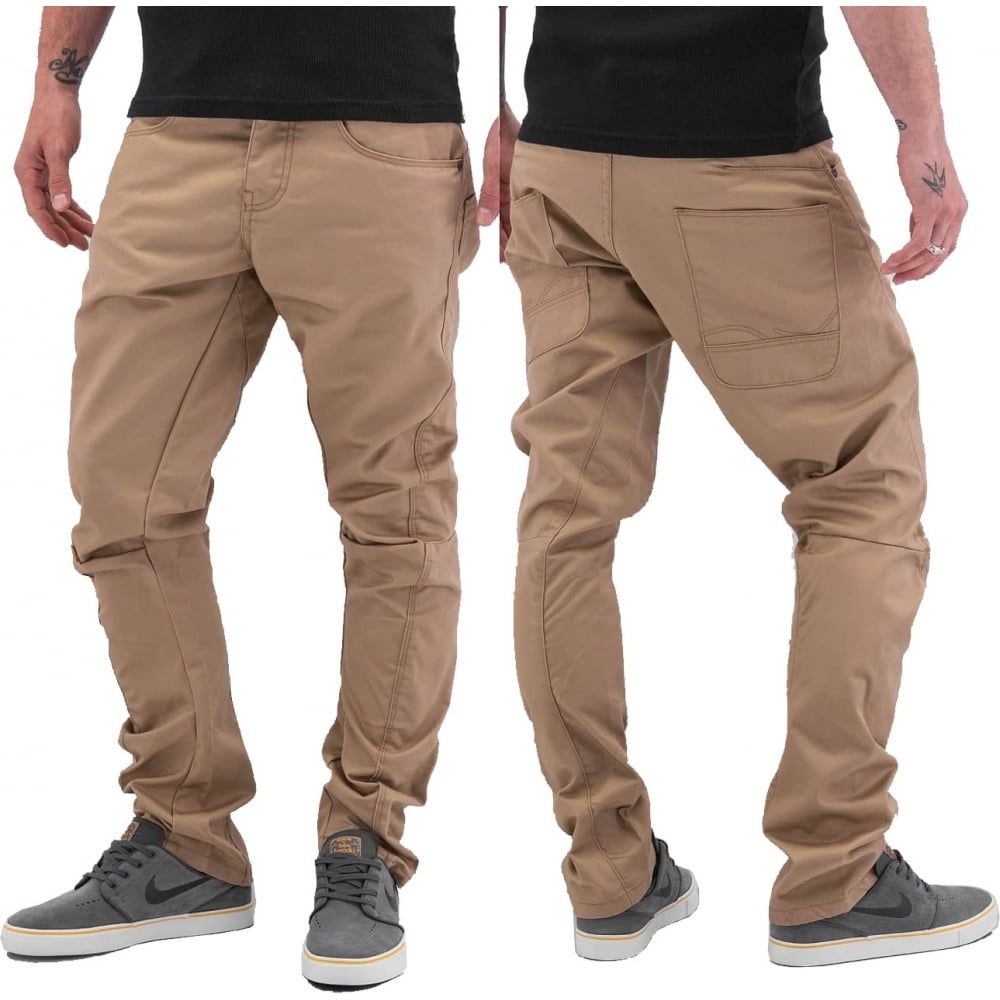 Jack & Jones Dale Colins Twisted Chinos Cornstalk 