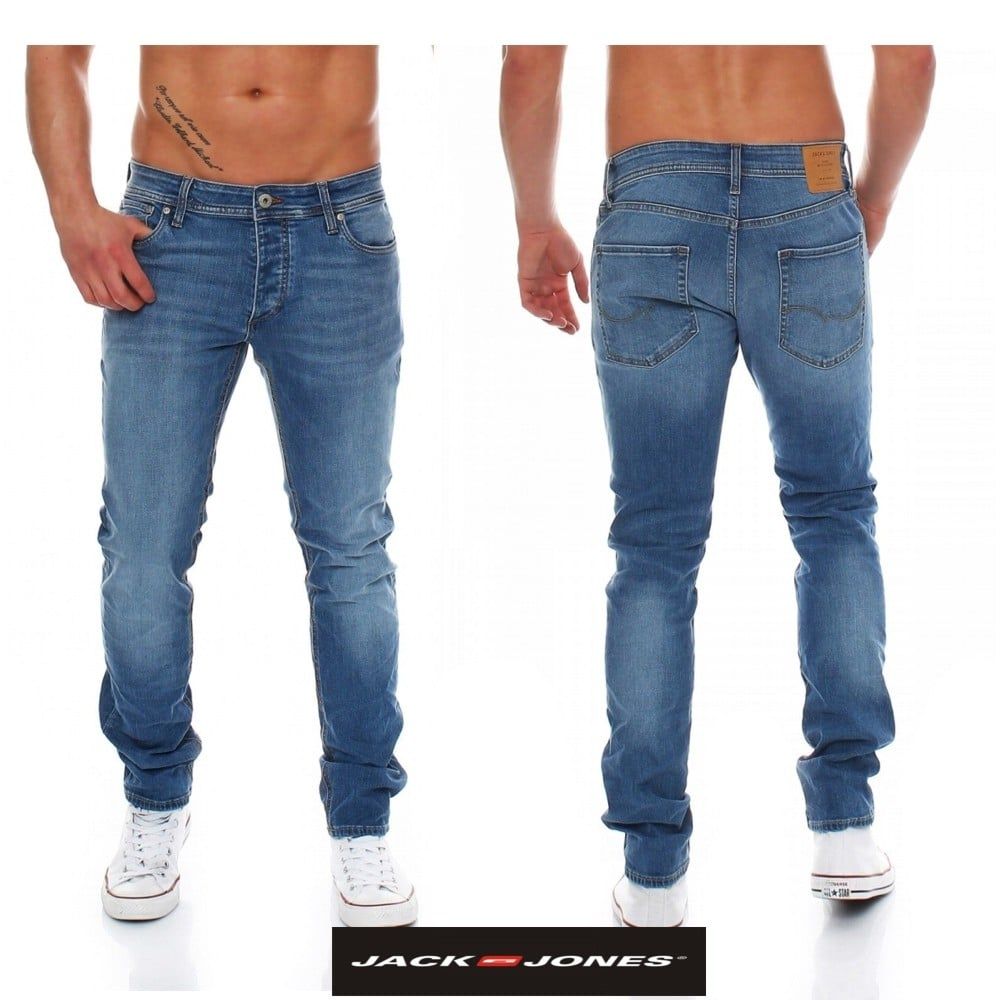 Jack & Jones Tim 007 Original Slim Fit Jeans Mid Used Look