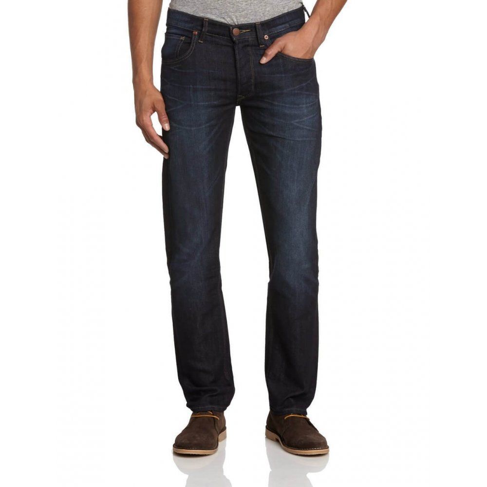 Lee Daren Regular Slim 36" Leg Dark Used Jeans