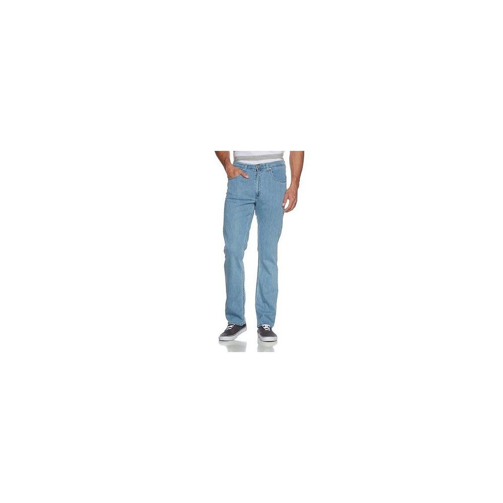 Lee Brooklyn 36" Leg Regular Comfort Fit Jeans Light Wash