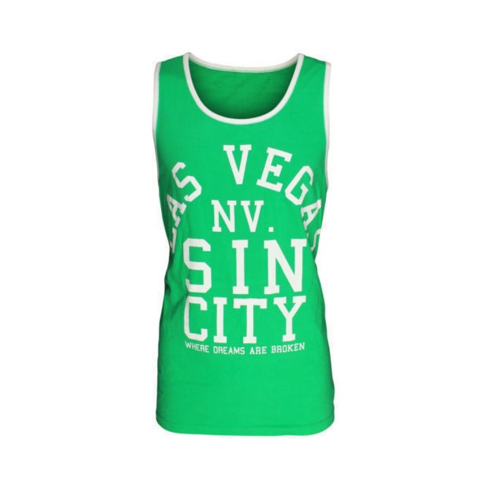 Soul Star Las Vegas Sin City Casual Vest Green