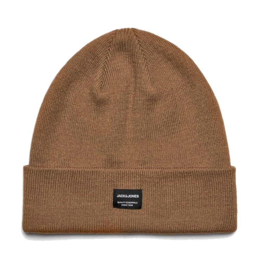 Mens Jack & Jones New Dna Knitted Beanie Chipmunk