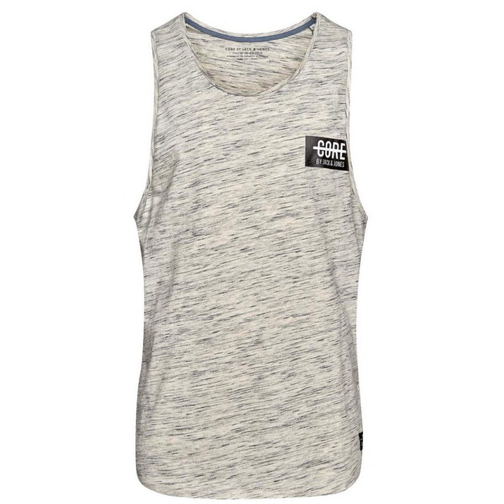Mens Designer Branded Williams Tank Vest Light Grey