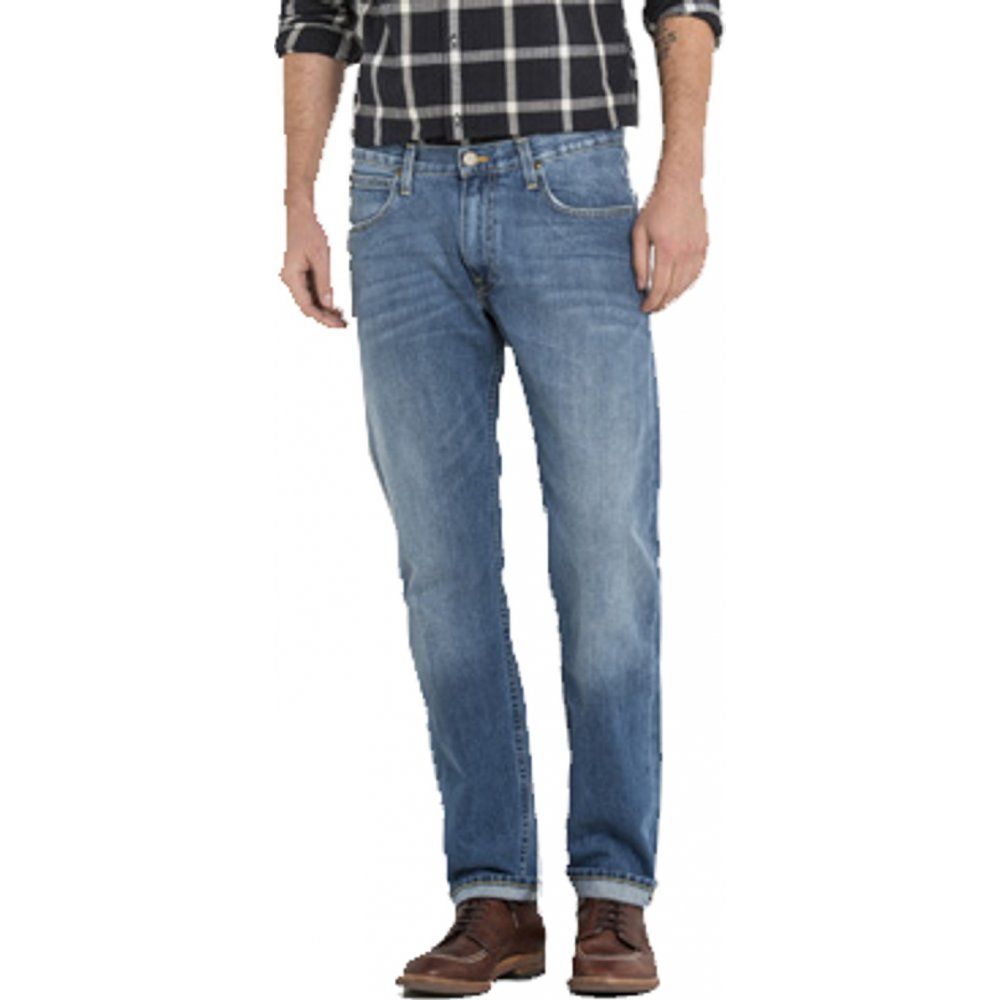 Blake 36" Leg Regular Fit Jeans Mid Stronewash