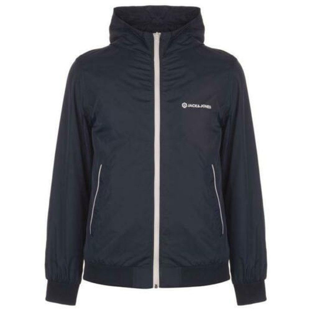 Mens Jack & Jones New Pete Windbreaker Light Jacket Sky Captain