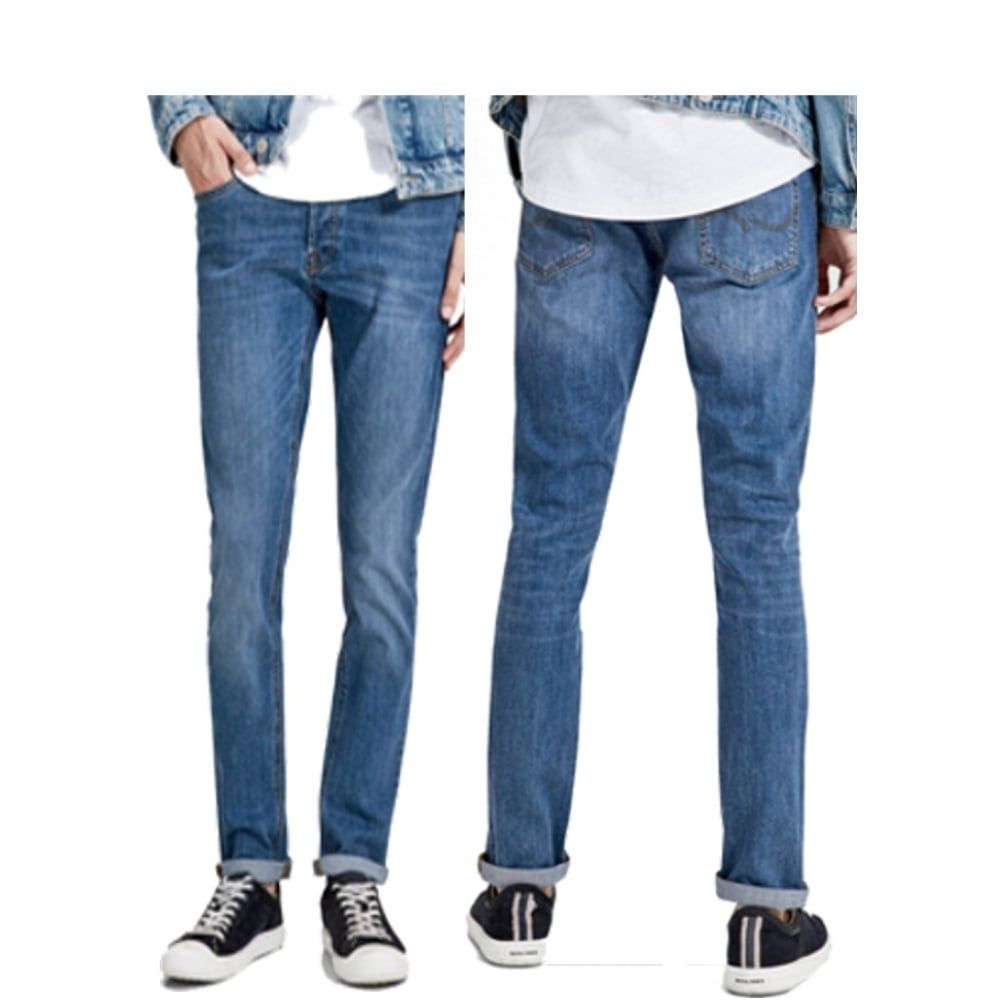 Jack & Jones Tim 420 Original Slim Fit Jeans Mid Used Look