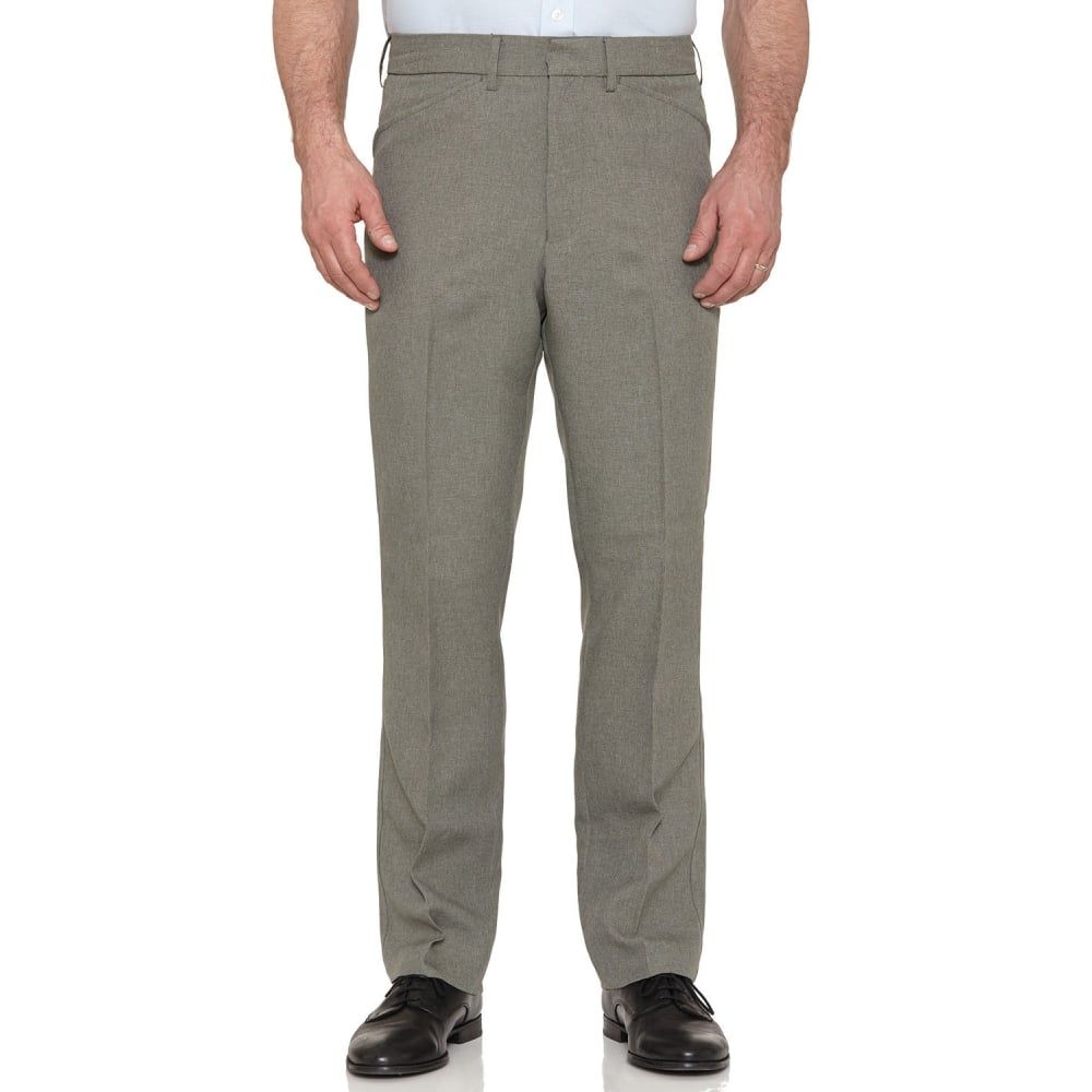 Farah Classic Hopsack Frogmouth Pocket Straight Leg Trouser Olive