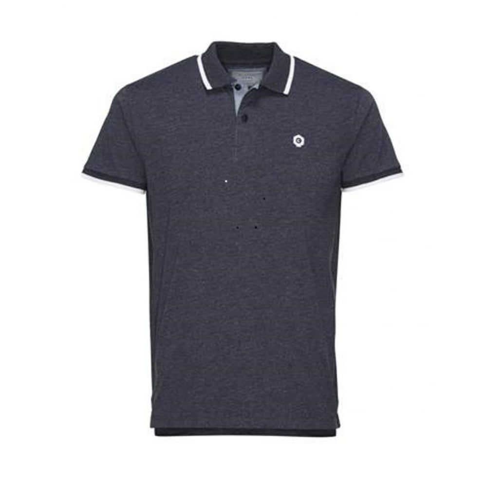 Jack & Jones Mens Casual Duct Slim Fit Polo Shirts Navy