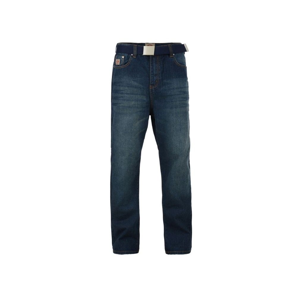Kam 38" Leg Relaxed Fit Jeans Crate Blue Used by Kam Jeans