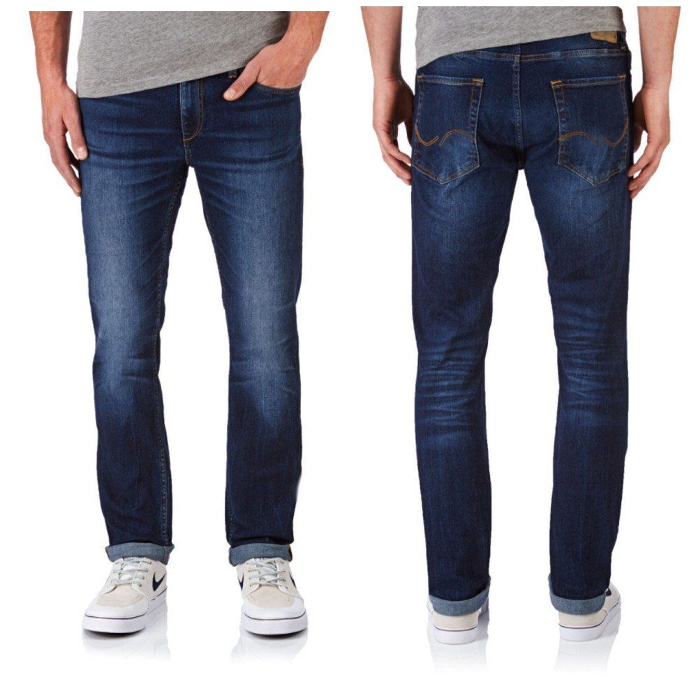 Jack & Jones Ben SC310 Skinny Fit Dark Used Look Jeans