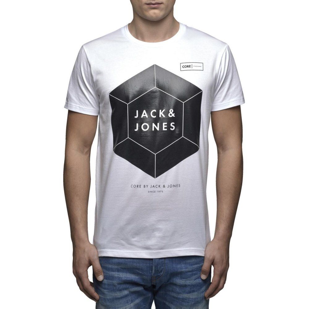 Casual Designer Crew Neck Joly T-Shirt White