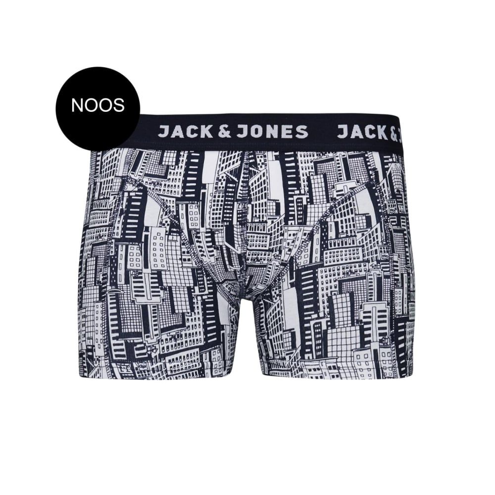 Jack & Jones Mens Casual Designer Clife Boxer Trunks Navy Blazer