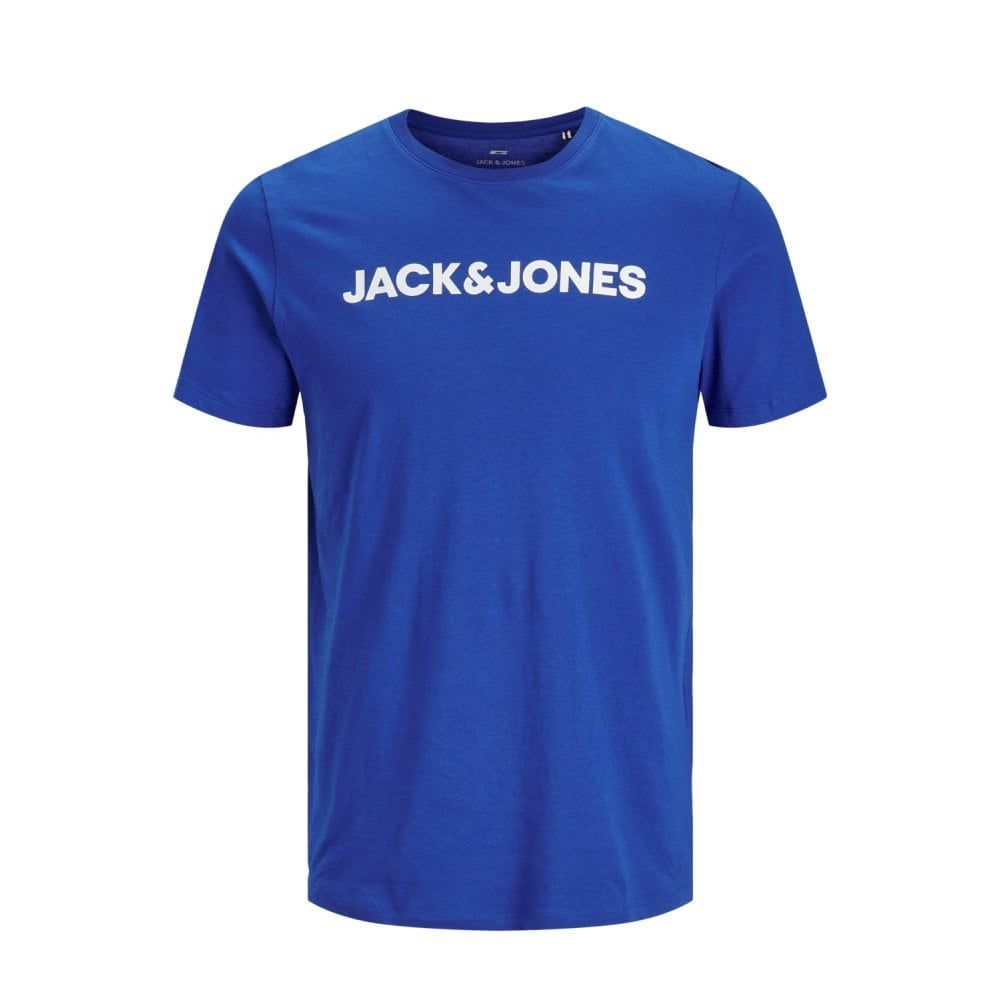 Mens Jack & Jones New Corp Designer Classic T Shirt Surf The Web