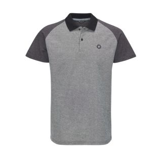 Jack & Jones Sevil Casual Contrast Polo Shirt Black