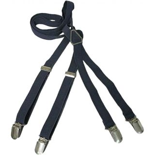 Merc London Navy 1/2 14mm Thin Mens Punk Mod Braces 