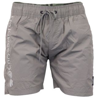 Crosshatch Mens Designer Pedro Swimming Trunks Surf Board Mesh Lined Shorts Titanium