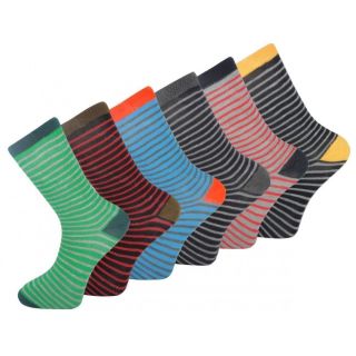 Design Socks Mens Coloured Design Socks Smart Suit Work Golf Cotton Blend Adults 6 Pairs