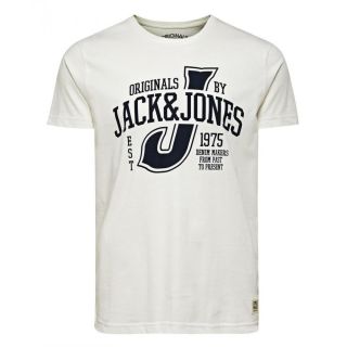 Casual Raffa Crew Neck T-Shirt Cream