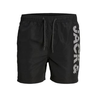 Jack & Jones Mens New Branded JPSTFIJI Swim Shorts Black