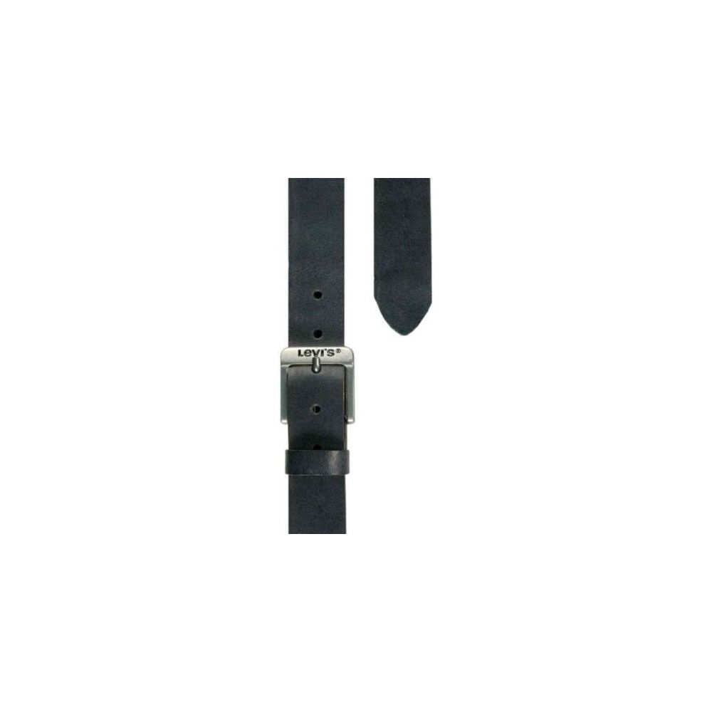 Leather Authentic Branded Belt 5117 Black