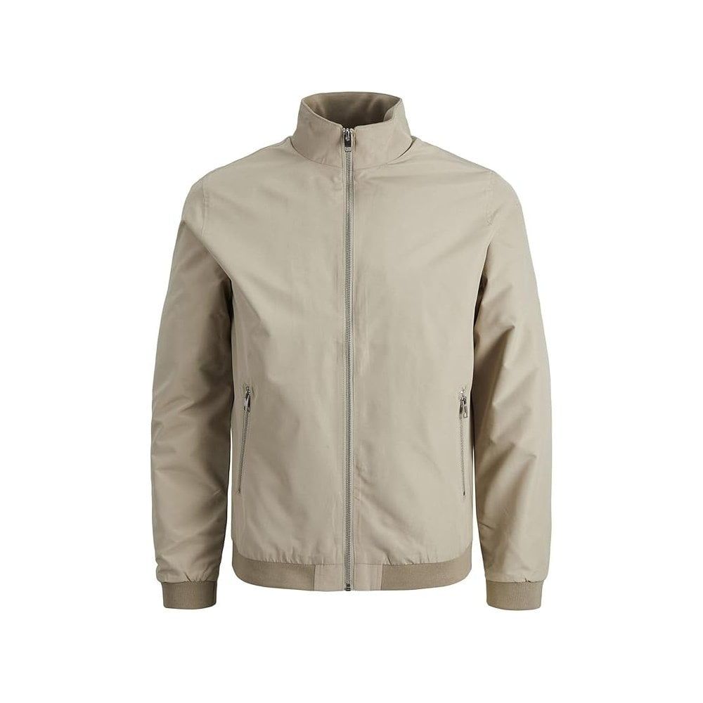 Jack & Jones Mens Harrington Bomber Jacket Crockery