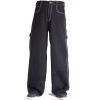 Bleu Bolt London Baggy 2275 24" Baggy Carpenter Jeans Black 