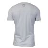 Crosshatch Casual Graphic V Neck T Shirt Harrison White