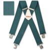 Brimarc Mens Heavy Duty Hunters Green Braces Trouser Belt Suspender 2" 50mm Wide 
