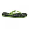 Jack & Jones Tech Print Rubber Branded Flip Flops Forest Night