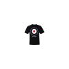 Vintage Retro Casual Target T-Shirt Black