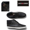 Jack & Jones Vertigo PU Sneakers High Top Core Trainers Pumps Anthracite