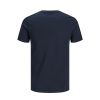 Mens Jack & Jones New Corp Designer Classic T Shirt Navy Blazer