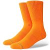 Stance Mens New Classic Crew Comfort Icon Anthem Socks Orange 