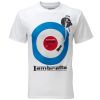 Vintage Retro Mens In The Mix Target T-Shirt White