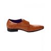 Mens Belide Designer Faux Leather Shoes Smart Formal Wedding Office Tan